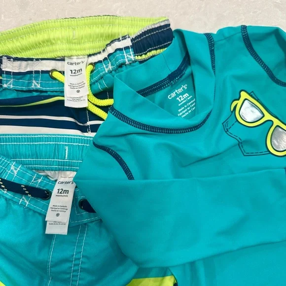 12mo Boy Swim Bundle - Picture 3 of 6